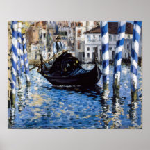 Edouard Manet - Grote Kanaal, Venetië