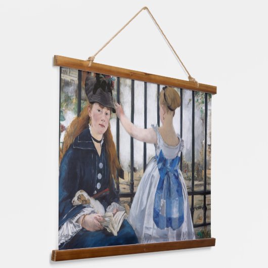 Edouard Manet Hangend Wandkleed (Gebogen)