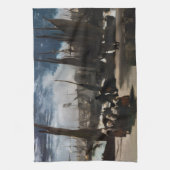 Edouard Manet - Haven van Boulogne door Moonlight Theedoek (Verticaal)