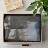 Edouard Manet - Haven van Boulogne door Moonlight Tissuepapier (Geschenk)