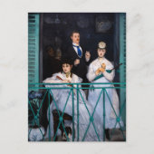 Edouard Manet - Het Balkon / Le Balcon Briefkaart (Voorkant)