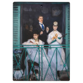 Edouard Manet - Het Balkon / Le Balcon Klembord (Achterkant)