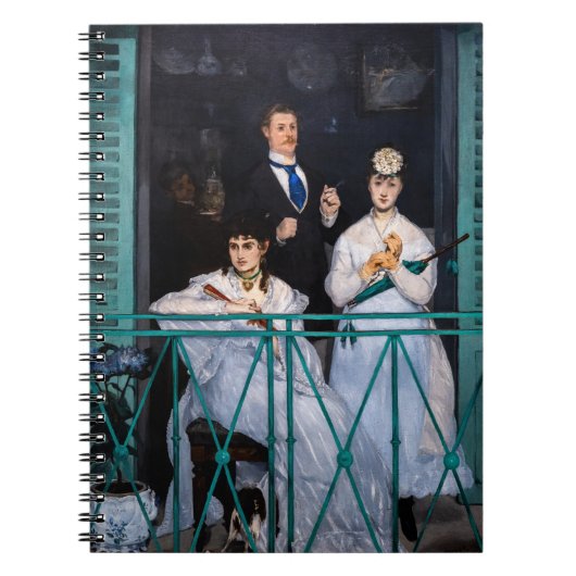 Edouard Manet - Het Balkon / Le Balcon Notitieboek (Voorkant)