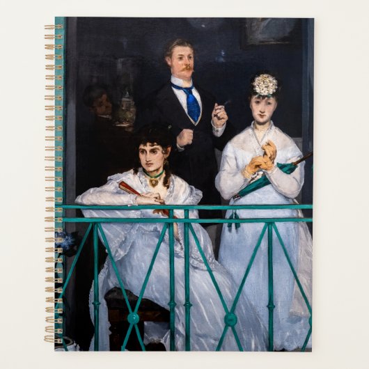Edouard Manet - Het Balkon / Le Balcon Planner (Voorkant)