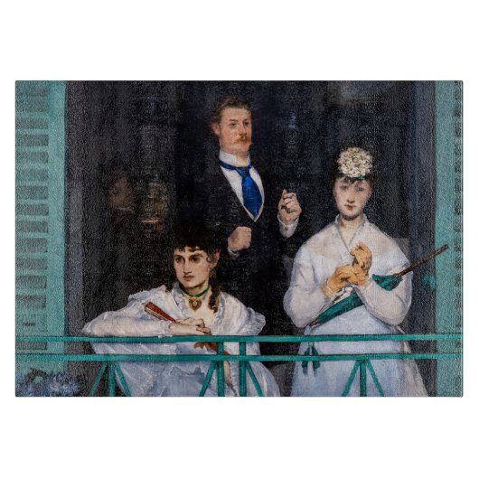 Edouard Manet - Het Balkon / Le Balcon Snijplank (Voorkant)