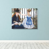 Edouard Manet - Het Spoor Canvas Afdruk (Insitu (Houten vloer))