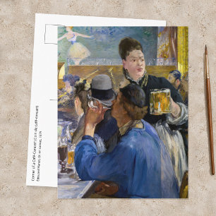 Edouard Manet - Hoek van een Café-Concert Briefkaart