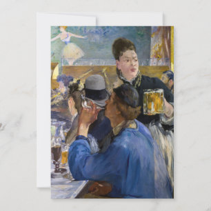 Edouard Manet - Hoek van een Café-Concert Kaart
