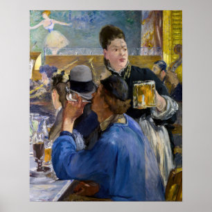 Edouard Manet - Hoek van een Café-Concert Poster