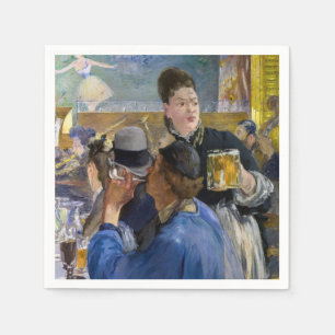 Edouard Manet - Hoek van een Café-Concert Servet