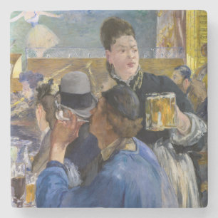 Edouard Manet - Hoek van een Café-Concert Stenen Onderzetter