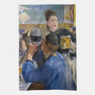 Edouard Manet - Hoek van een Café-Concert Theedoek