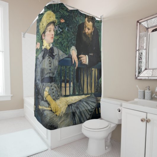 Edouard Manet - In de serre Douchegordijn (In situ)