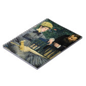 Edouard Manet - In de serre Notitieboek (Linkerzijde)