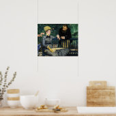 Edouard Manet - In de serre Poster (Keuken)