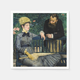 Edouard Manet - In de serre Servet
