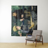 Edouard Manet - In de serre Wandkleed (In situ)