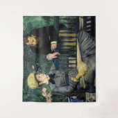 Edouard Manet - In de serre Wandkleed (Voorkant)