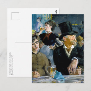 Edouard Manet - In het Café Briefkaart