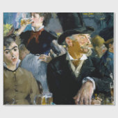 Edouard Manet - In het Café Cadeaupapier (Vlak)