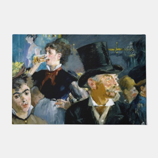 Edouard Manet - In het café Deurmat (Voorkant)