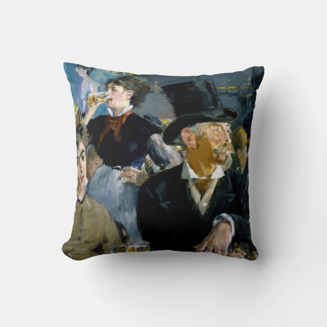 Edouard Manet - In het Café Kussen (Voorkant)