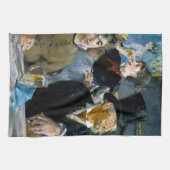 Edouard Manet - In het Café Theedoek (Horizontaal)