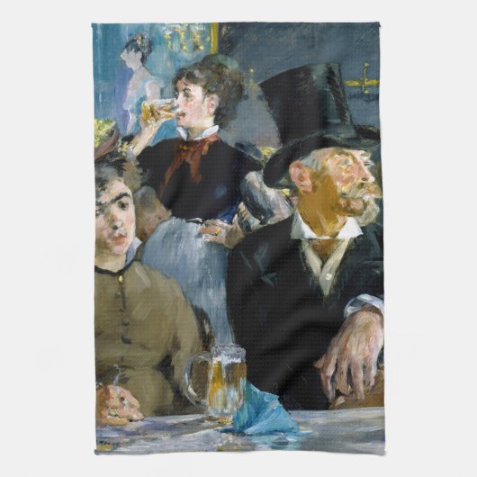 Edouard Manet - In het Café Theedoek (Verticaal)