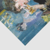 Edouard Manet - In het Café Tissuepapier (Detail)