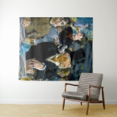 Edouard Manet - In het Café Wandkleed (In Situ (horizontaal))