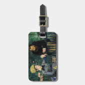 Edouard Manet - in het conservatorium Bagagelabel (Voorkant verticaal)