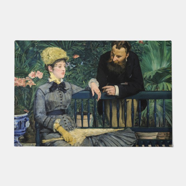 Edouard Manet - in het conservatorium Deurmat (Voorkant)
