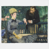 Edouard Manet - in het conservatorium Fleece Deken (Voorkant (Horizontaal))