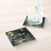 Edouard Manet - in het conservatorium Glazen Onderzetter (Schuin)