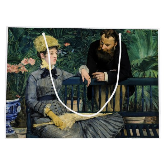 Edouard Manet - in het conservatorium Groot Cadeauzakje (Achterkant)