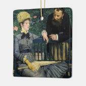 Edouard Manet - in het conservatorium Keramisch Ornament (Links)