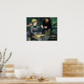 Edouard Manet - in het conservatorium Poster (Keuken)