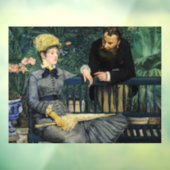 Edouard Manet - in het conservatorium Raamsticker (Vel 3)