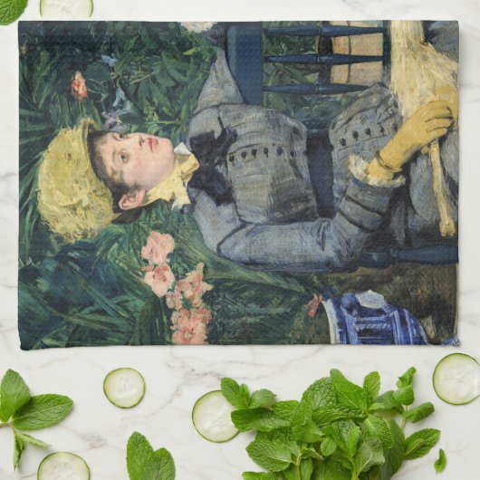 Edouard Manet - in het conservatorium Theedoek (Gevouwen)