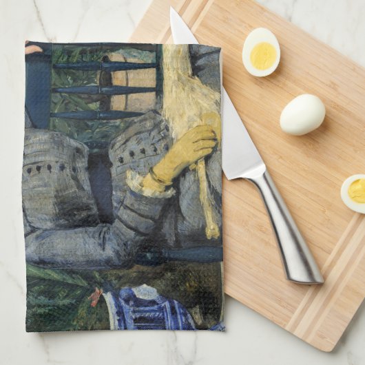 Edouard Manet - in het conservatorium Theedoek (Quarter Fold)