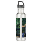 Edouard Manet - in het conservatorium Waterfles (Achterkant)