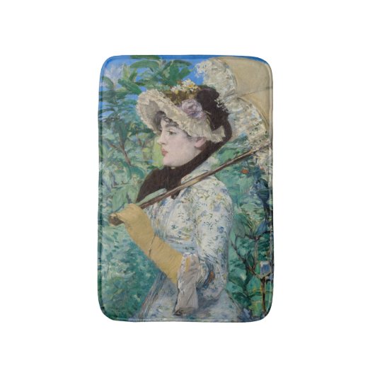 Edouard Manet - Jeanne / Lente Badmat (Voorkant Verticaal)