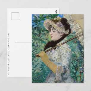 Edouard Manet - Jeanne / Lente Briefkaart