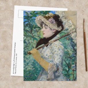 Edouard Manet - Jeanne / Lente Briefkaart