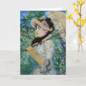 Edouard Manet - Jeanne / Lente Kaart (Gele Bloem)
