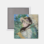 Edouard Manet - Jeanne / Lente Magneet (Voorkant / Achterkant)
