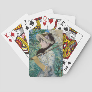Edouard Manet - Jeanne / Lente Pokerkaarten