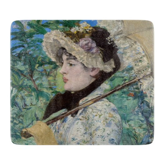 Edouard Manet - Jeanne / Lente Snijplank (Voorkant)