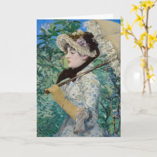Edouard Manet - Jeanne / Spring Kaart (Gele Bloem)