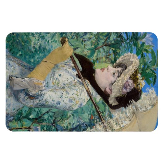 Edouard Manet - Jeanne / Spring Magneet (Horizontaal)